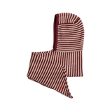 INDEE WAOWW STRIPED SCARF WITH HOOD (OS)