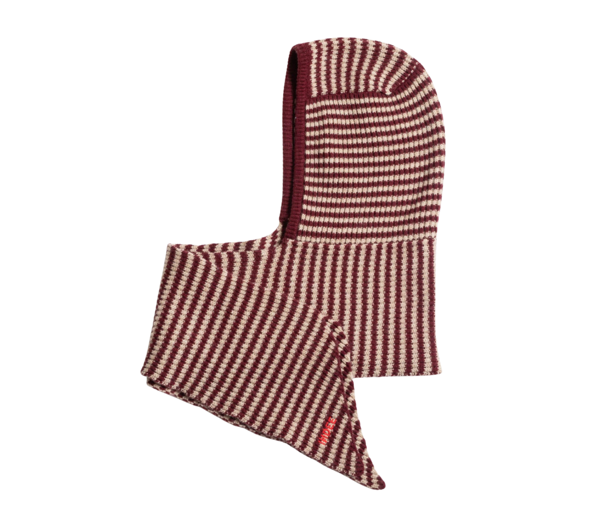 INDEE WAOWW STRIPED SCARF WITH HOOD (OS)