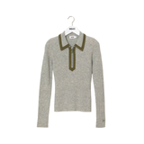 INDEE WINGFOIL POLO COLLAR W/SUEDE DETAILS (XXS-L)