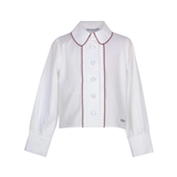 JESSIE & JAMES SCALLOP BLOUSE (10-16Y)