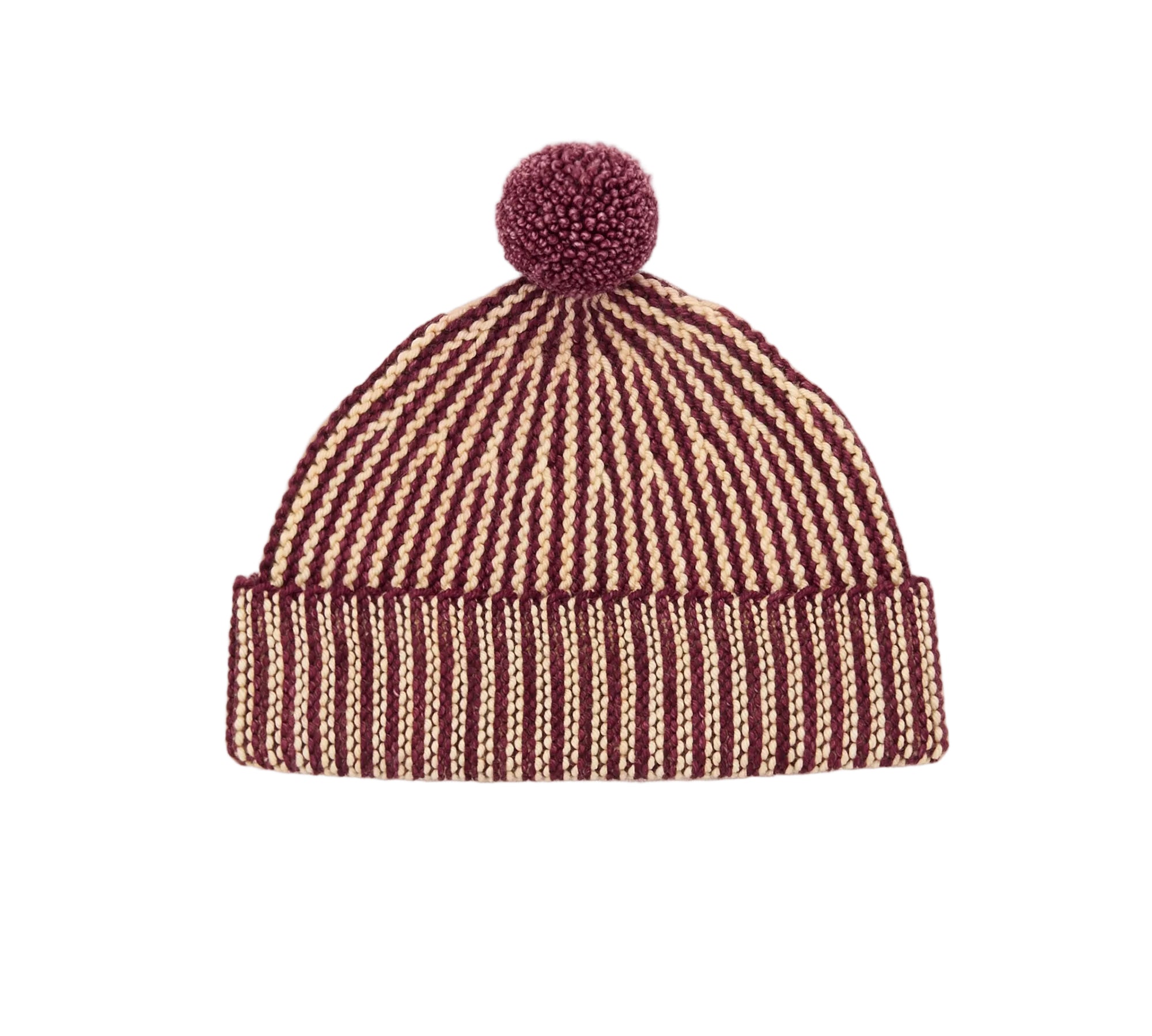 MISHA & PUFF STRATA GARTER HAT (2-8Y)
