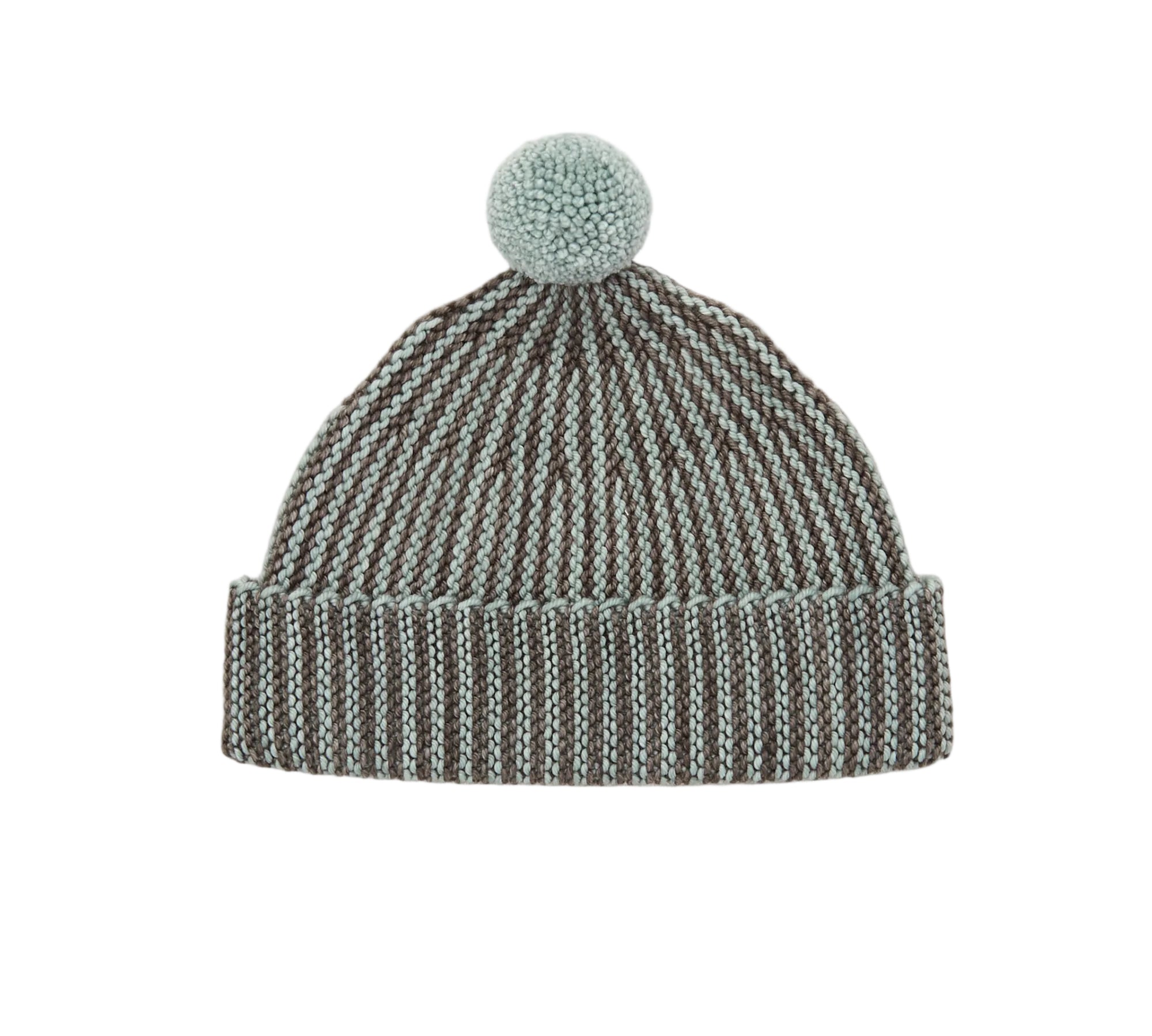 MISHA & PUFF STRATA GARTER HAT (2-8Y)