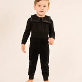 LITTLE PARNI VELOUR OVERALL SET (12M-3Y)