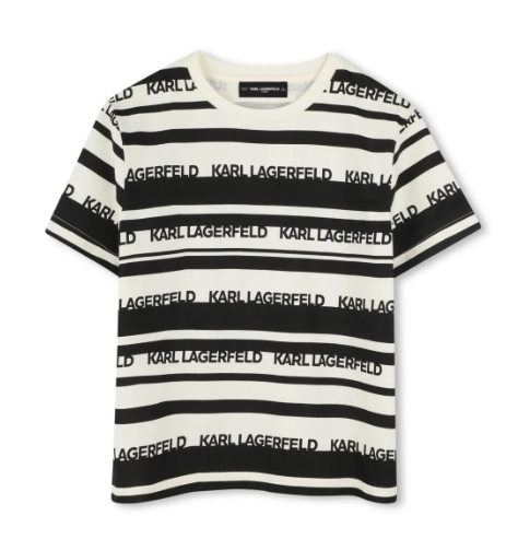 KARL LAGERFELD BOYS STRIPED SS TSHIRT(2-6A)