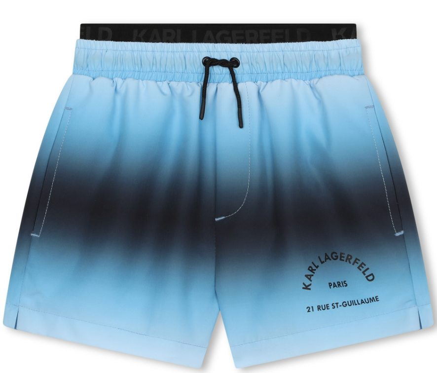 KARL LAGERFELD GRADIANT SWIMSHORTS(2-6A) - Klade Children's Boutique