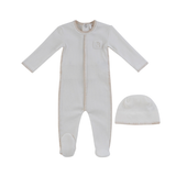 KIPP BUNNY RIB FOOTIE & HAT (NB-6M)