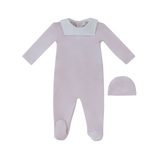 KIPP BABY CLASSIC BIB FOOTIE & HAT SET (3M-9M)