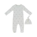 KIPP BABY PETITS AMIS FOOTIE & HAT (9M)