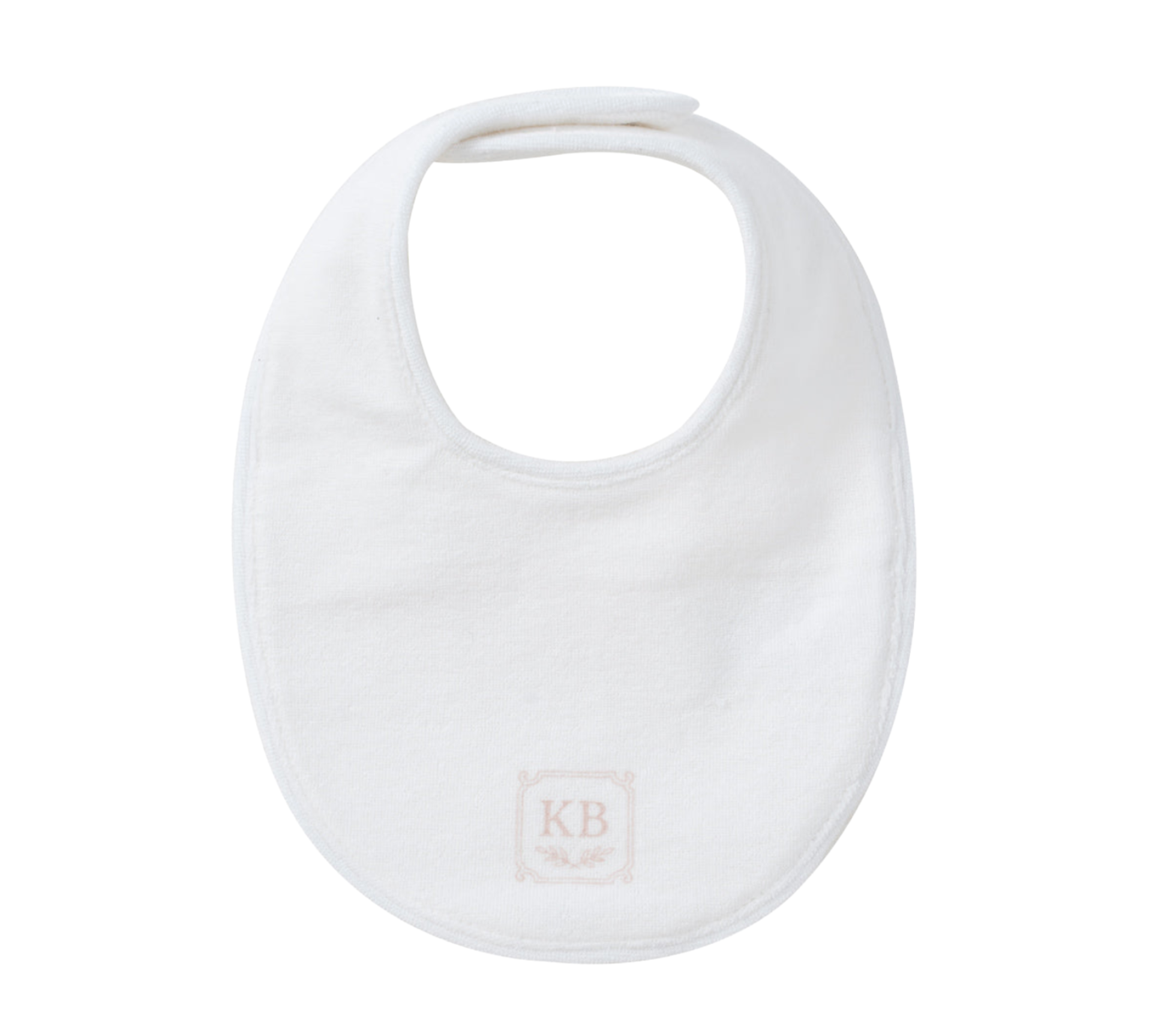 KIPP BABY LOGO TERRY BIB (OS)