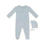 KIPP BABY WHISPERING BLOOMS FOOTIE HAT SET (9M)
