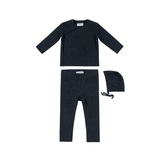 KIPP BABY FELT WRAP SET W/HAT (3M-24M)