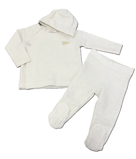 KIPP BABY KNIT WRAP 3PC SET (3M-12M)