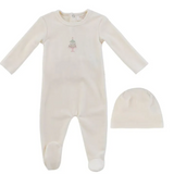 KIPP BABY PARTY CAKE FOOTIE W/HAT (3M-6M)