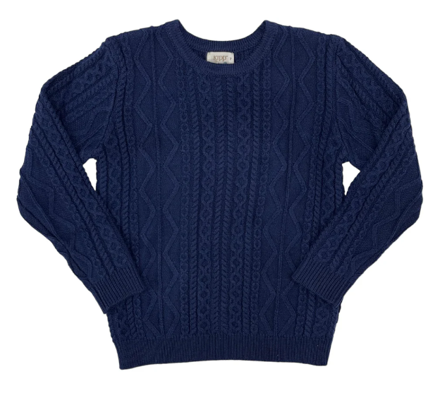 KIPP CABLE SWEATER (3-12Y)