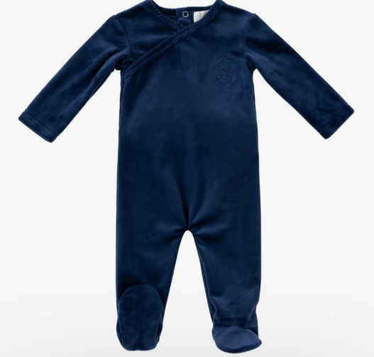Kipp Embroidered Romper - Navy Kipp Embroidered Romper - Navy