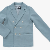 KIPP (KLAI) PLAID TEXTURED BLAZER (2-10Y)