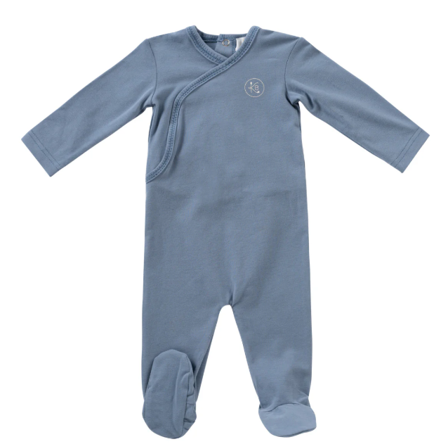 Kipp Logo Romper - Blue Kipp Logo Romper - Blue