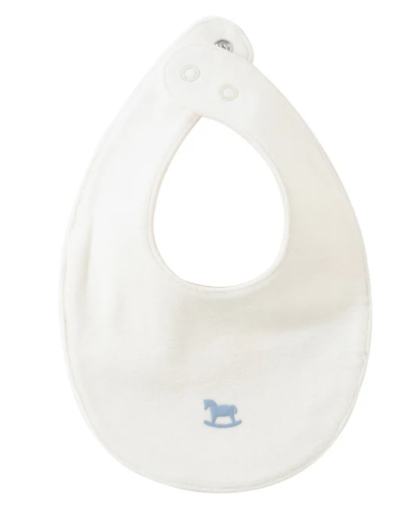 KIPP ROCKING HORSE TERRY BIB (OS)