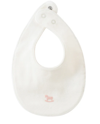 KIPP ROCKING HORSE TERRY BIB (OS)