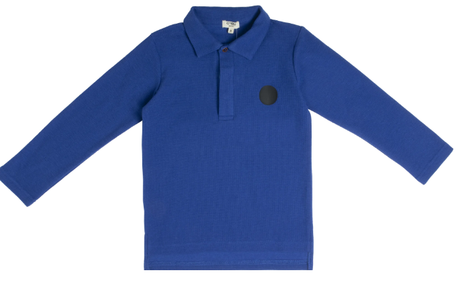 KIPP WAFFLE POLO (3-14Y)