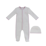 KIPP BUNNY RIB FOOTIE & HAT (NB-6M)