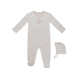 KIPP PETIT POIS FOOTIE & BONNET (9M)