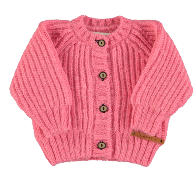 PUIPUICHICK KNITTED BABY CARDIGAN (6M-24M)