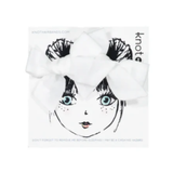 KNOT WHITE MATTE LUXE MINI CLIPS (OS)