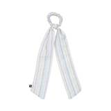 KNOT BLUE STRIPE COASTAL SCRUNCHIE (OS)