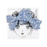 KNOT BLUE CHANTILLY BOW SET (OS)