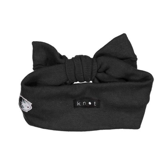 KNOT KNITTED BOW HEADWRAP (S-M)