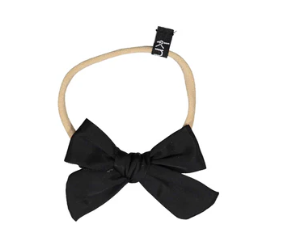 KNOT SATIN BOW BAND (OS)