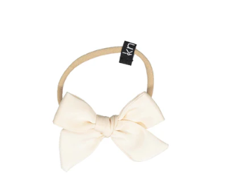 KNOT SATIN BOW BAND (OS)