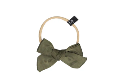 KNOT SATIN BOW BAND (OS)