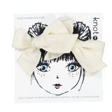 KNOT TAUPE MATTE LUXE MINI CLIPS (OS)