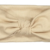 KNOT TAUPE TIDAL TEE HEADWRAP (S-M)