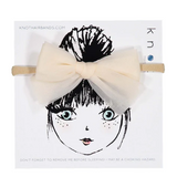 KNOT TULLE BOW BAND (OS)