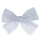 KNOT TULLE BOW CLIP (OS)
