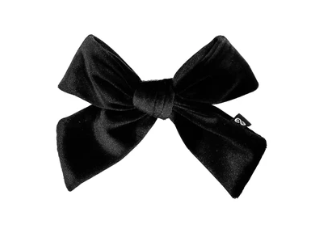 KNOT VELVET TEEN BOW (OS)