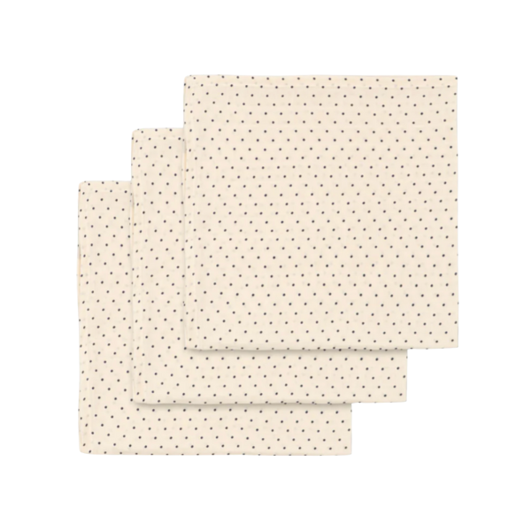 KONGES SLOJD 3 PACK MUSLIN CLOTH (OS) - Klade Children's Boutique