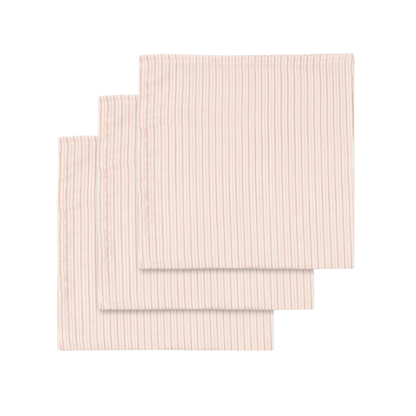 KONGES SLOJD 3 PACK MUSLIN CLOTH (OS) - Klade Children's Boutique
