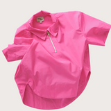 KOTER EZRA VOILE HALF ZIP SHIRT (8-16Y)