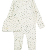 LADIDA CHERRY FOOTIE W/BEANIE (0M-9M)