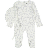 LADIDA VINE FOOTIE W/BONNET (0M-9M)