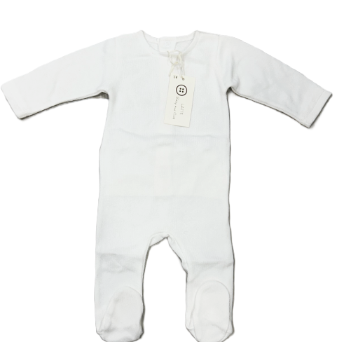 LATTE BABY KNIT ONESIE (3M-6M)