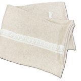 LATTE BABY LACE CROCHET BLANKET (OS)