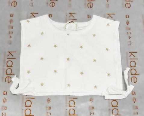LATTE BABY STAR VEST (3M-6M)