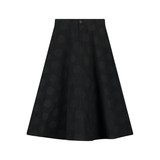 LITTLE CREATIVE POLKA DOT CANVAS SKIRT (XS-M) - Klade Children's Boutique