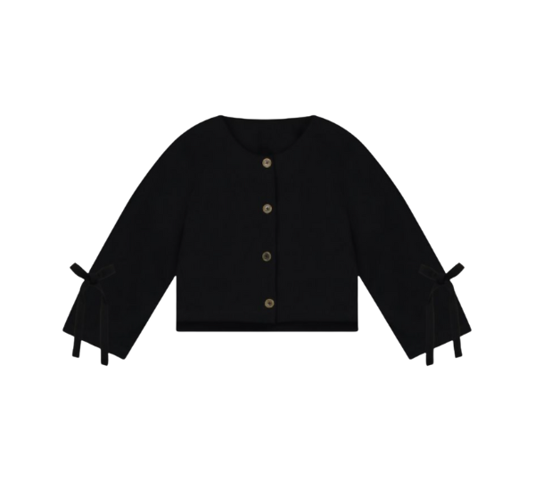 LITTLE CREATIVE CANVAS CROPPED JACKET(XS-M) - Klade Children's Boutique