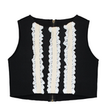 LCF NEOPRENE LACE TOP (10-M)